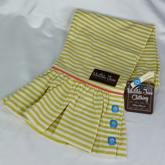MATILDA JANE 'LIBRARY BOOK' 'ADVENTURE BEGINS' BUTTON BOTTOM RUFFLE PANTS